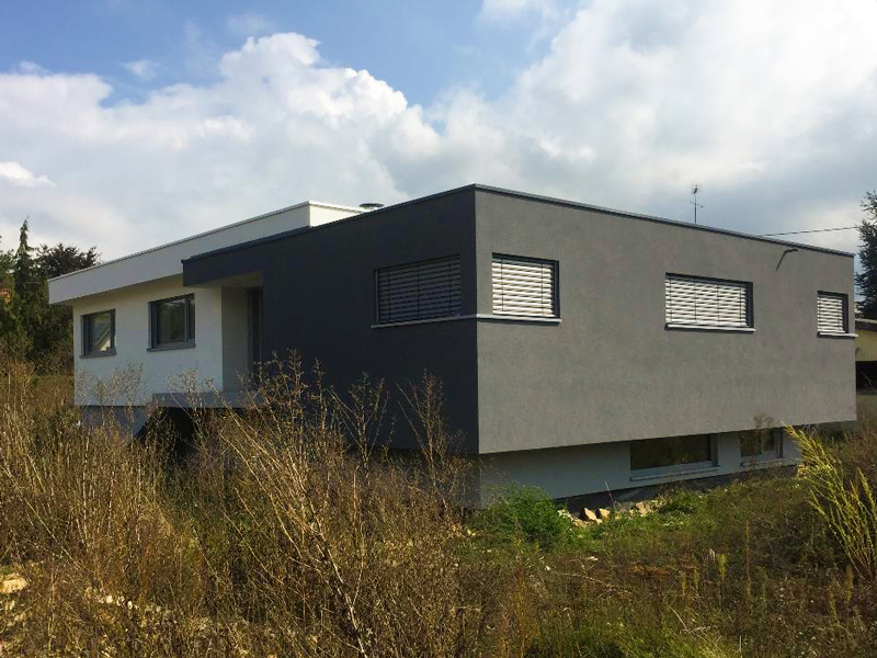 peinture et isolation extérieur d'une maison proche de Strasbourg