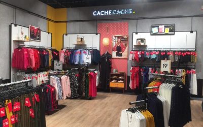 Décoration d&rsquo;un magasin en pratique : Cache Cache, Bréal et Bonobo à Cora Nancy
